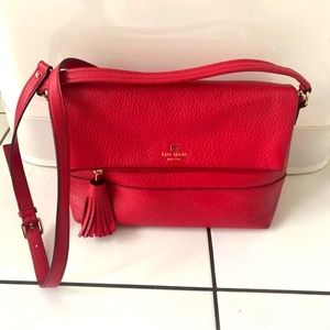 Red Kate Spade bag